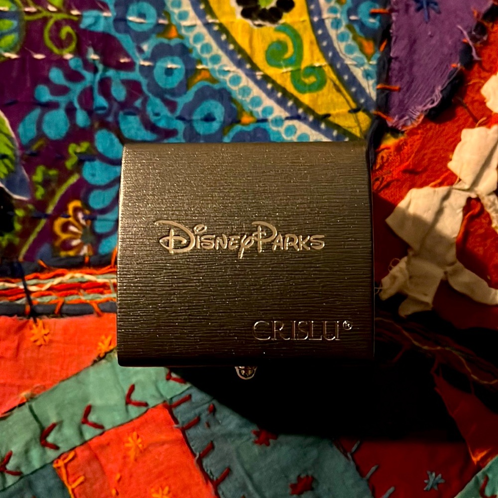 Mickey Mouse Sterling and Platinum Stud Earings